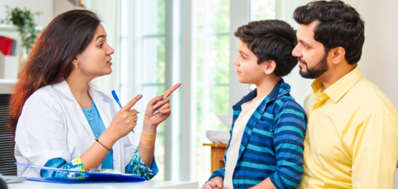 pediatric urology illustration showing child urinary system and bladder health