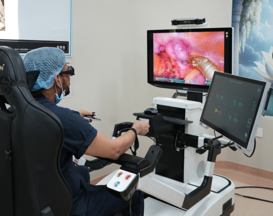 Best Prostate Cancer Hospital in Surat (Primary Focus) Best Urologist in Surat Urology Hospital in Varachha Top Kidney Hospital Surat Prostate Specialist in Surat Dr. Arvind Dhameliya Urologist Kidney Stone Clinic Surat Robotic-Assisted Radical Prostatectomy in Surat Thulium Laser Prostate Surgery (ThuLEP) cost in India Best hospital for Prostate Cancer Robotic Surgery in Gujarat Dr. Arvind Dhameliya reviews for kidney stone treatment Advanced Laser Treatment for BPH and Prostate Enlargement Minimally Invasive Urology Surgery at Dhameliya Hospital Non-surgical options for early-stage prostate cancer At Dhameliya Kidney Hospital, we use different technologies for different goals. For Prostate Cancer, we utilize Robotic Surgery to precisely remove the cancerous gland while saving the surrounding nerves. For non-cancerous enlargement (BPH), we use the Thulium Laser (ThuLEP), which is the most advanced, bloodless laser technology available today. Symptoms of Prostate Cancer Robotic Surgery Benefits Thulium Laser Technology Expertise of Dr. Arvind Dhameliya